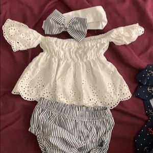 Baby girl summer outfit